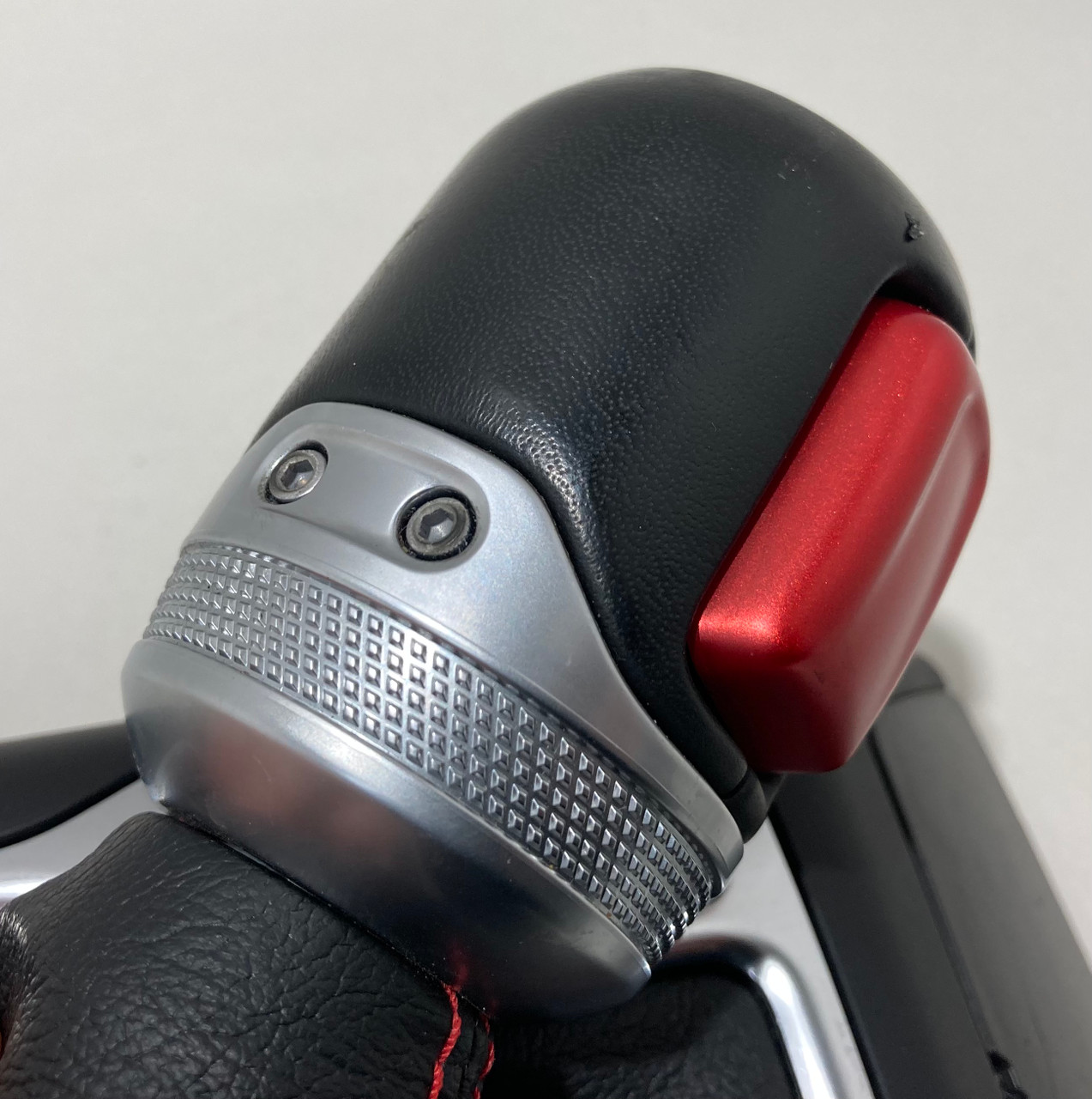 2020-2023 Jeep Gladiator Rubicon Automatic Shift Knob w/ Boot / Transfer Case Knob / Red Stitching / JT002