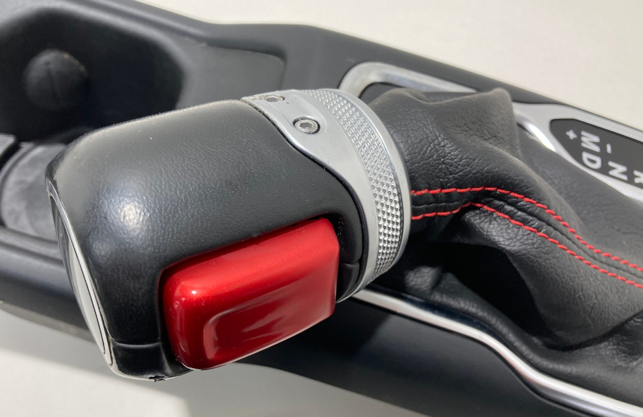 2020-2023 Jeep Gladiator Rubicon Automatic Shift Knob w/ Boot / Transfer Case Knob / Red Stitching / JT002
