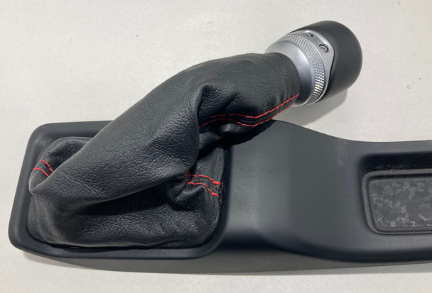 2020-2023 Jeep Gladiator Rubicon Automatic Shift Knob w/ Boot / Transfer Case Knob / Red Stitching / JT002