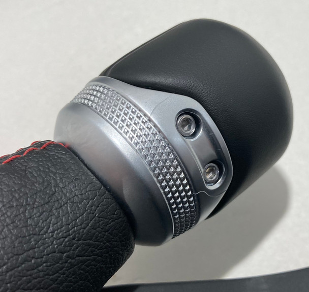 2020-2023 Jeep Gladiator Rubicon Automatic Shift Knob w/ Boot / Transfer Case Knob / Red Stitching / JT002