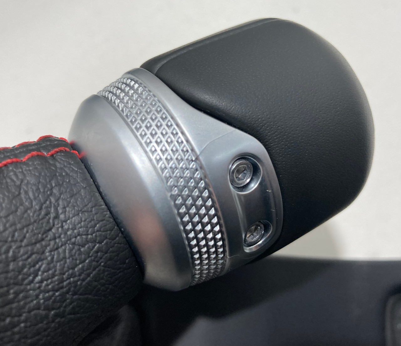 2020-2023 Jeep Gladiator Rubicon Automatic Shift Knob w/ Boot / Transfer Case Knob / Red Stitching / JT002