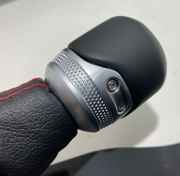 2020-2023 Jeep Gladiator Rubicon Automatic Shift Knob w/ Boot / Transfer Case Knob / Red Stitching / JT002