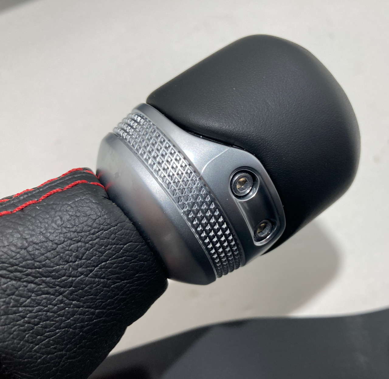 2020-2023 Jeep Gladiator Rubicon Automatic Shift Knob w/ Boot / Transfer Case Knob / Red Stitching / JT002