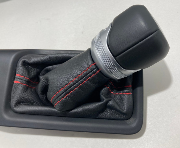2020-2023 Jeep Gladiator Rubicon Automatic Shift Knob w/ Boot / Transfer Case Knob / Red Stitching / JT002