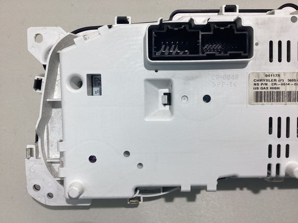 2016-2017 Jeep Wrangler JK Instrument Gauge Cluster / 56054392AF / JK012