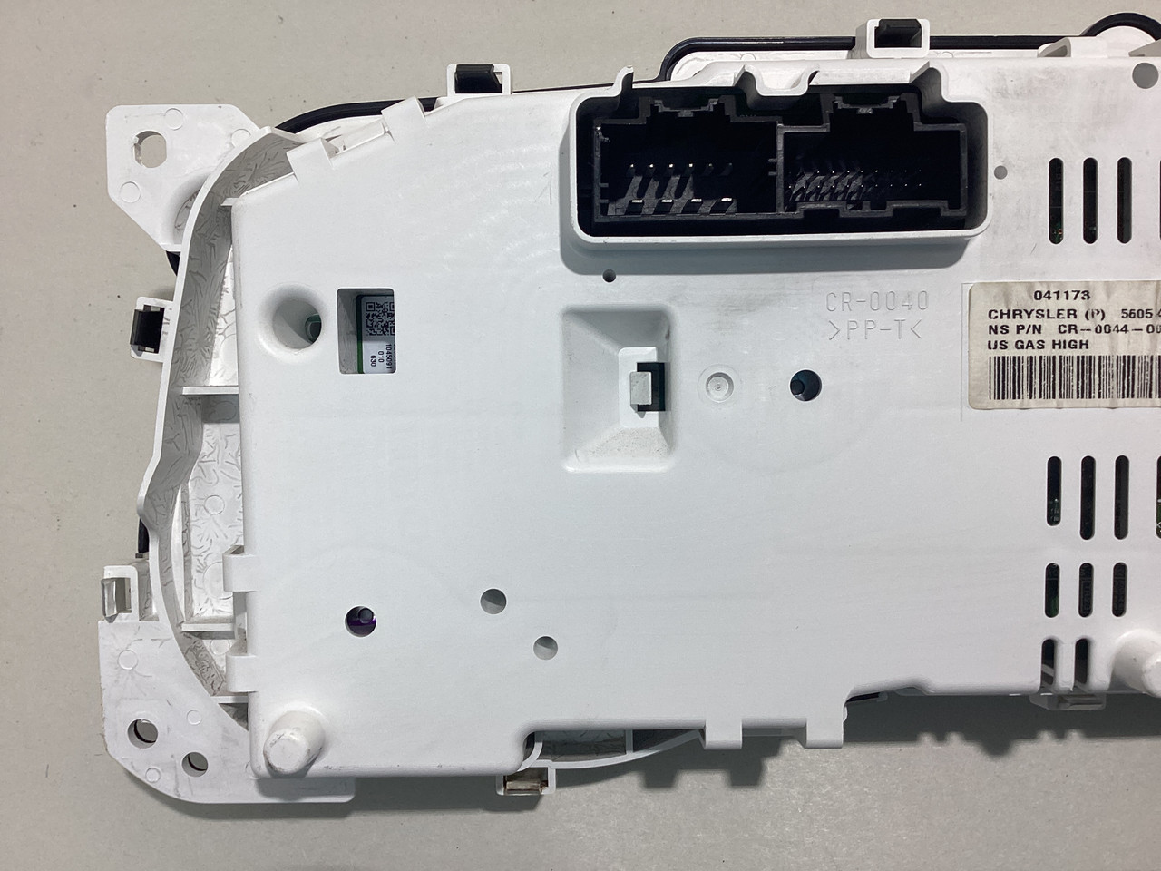 2016-2017 Jeep Wrangler JK Instrument Gauge Cluster / 56054392AF / JK012