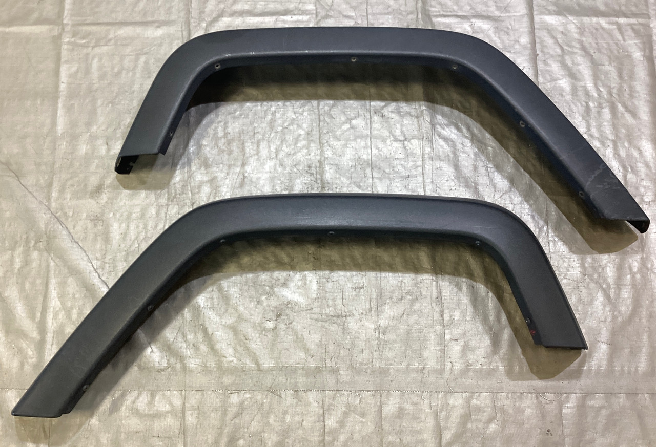 2007-2017 Jeep Wrangler JK Unlimited Rear Fender Arches / Pair / Textured Black / JK012
