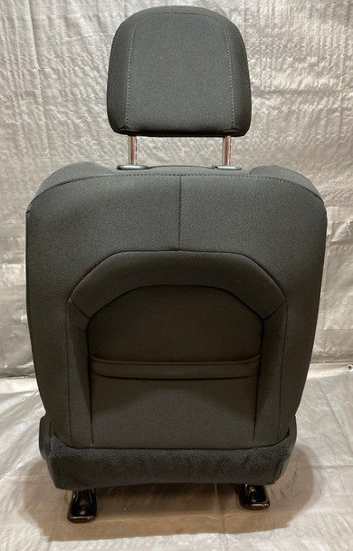 2018-2021 Jeep Wrangler JL Unlimited 4DR Sahara Driver Side Front Black Cloth Seat / JL007