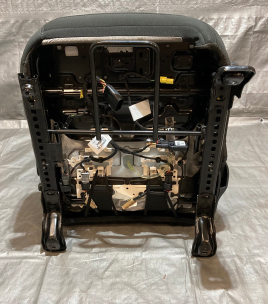 2018-2021 Jeep Wrangler JL Unlimited 4DR Sahara Driver Side Front Black Cloth Seat / JL007