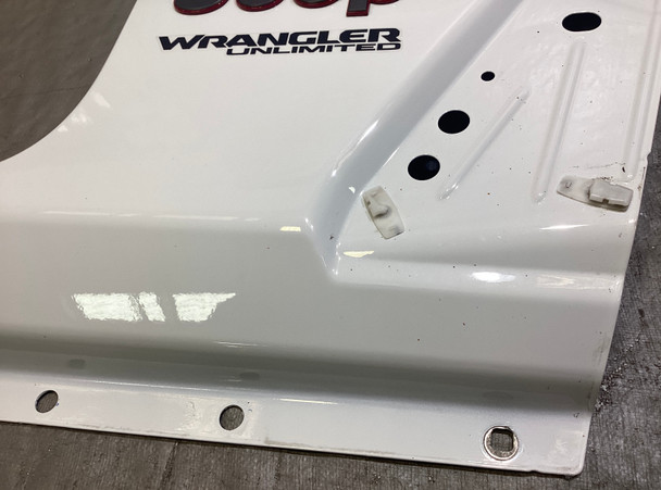 2018-2023 Jeep Wrangler JL Passenger Front Fender Apron Panel / Bright White JL009