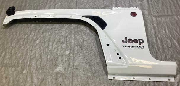2018-2023 Jeep Wrangler JL Driver Front Fender Apron Panel / Bright White JL009
