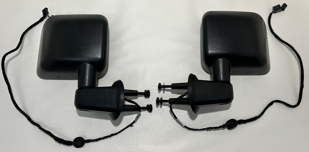 2014-2018 Jeep Wrangler JK Heated Power Side Mirrors / Pair / OEM / JK010