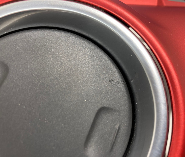 2018-2023 Jeep Wrangler JL Rubicon Cluster Surround / Passenger Dashboard Trim Panels / Red / JL009