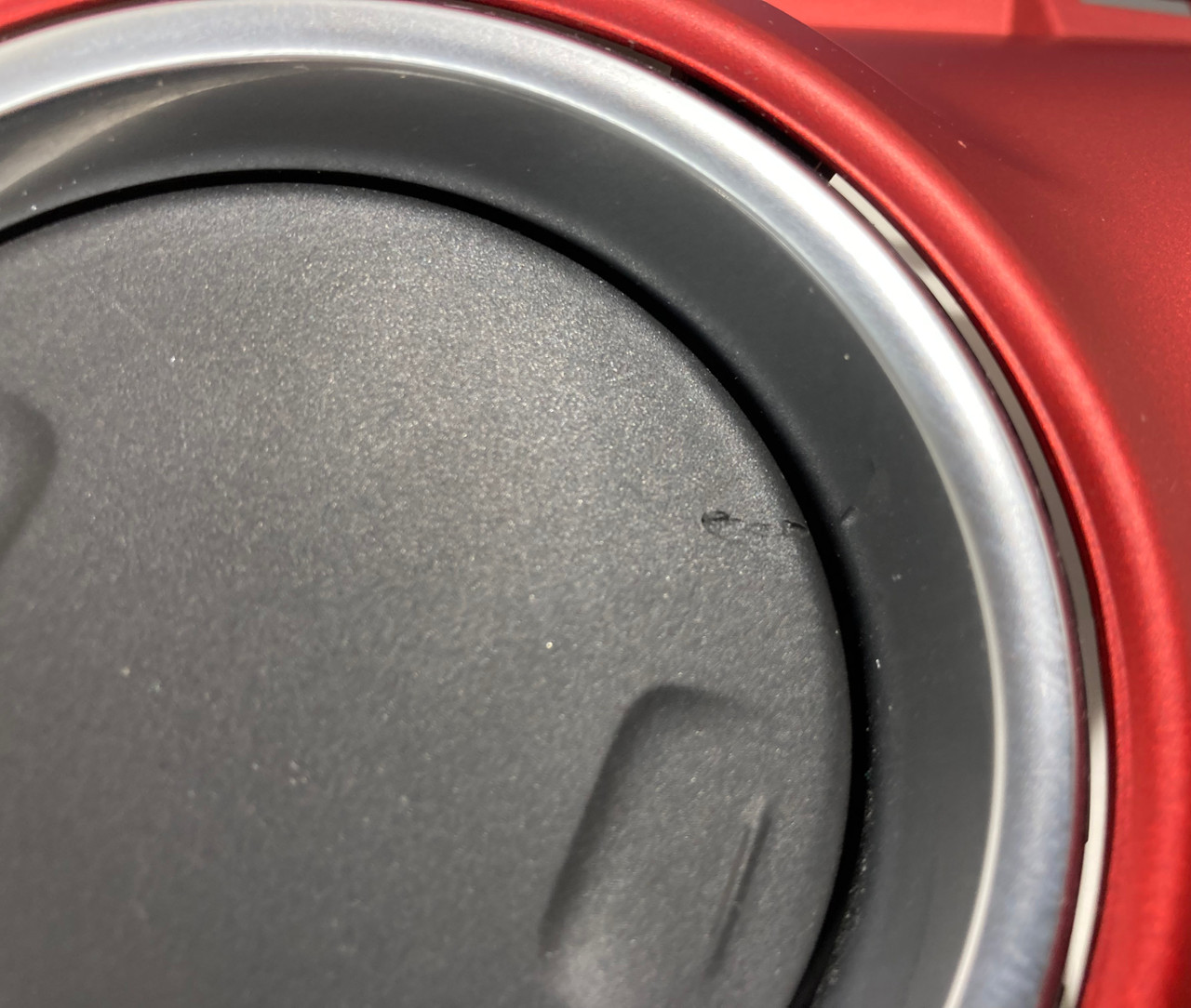 2018-2023 Jeep Wrangler JL Rubicon Cluster Surround / Passenger Dashboard Trim Panels / Red / JL009