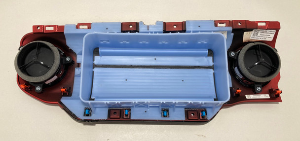 2018-2023 Jeep Wrangler JL Rubicon Cluster Surround / Passenger Dashboard Trim Panels / Red / JL009