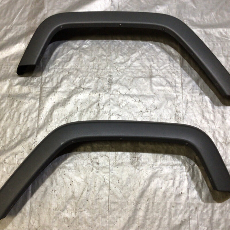 2007-2017 Jeep Wrangler JK Unlimited Rear Fender Panels / Pair / Textured Black / JK005