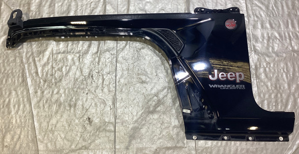 2018-2024 Jeep Wrangler JL Driver Front Fender Apron Panel / Black JL008