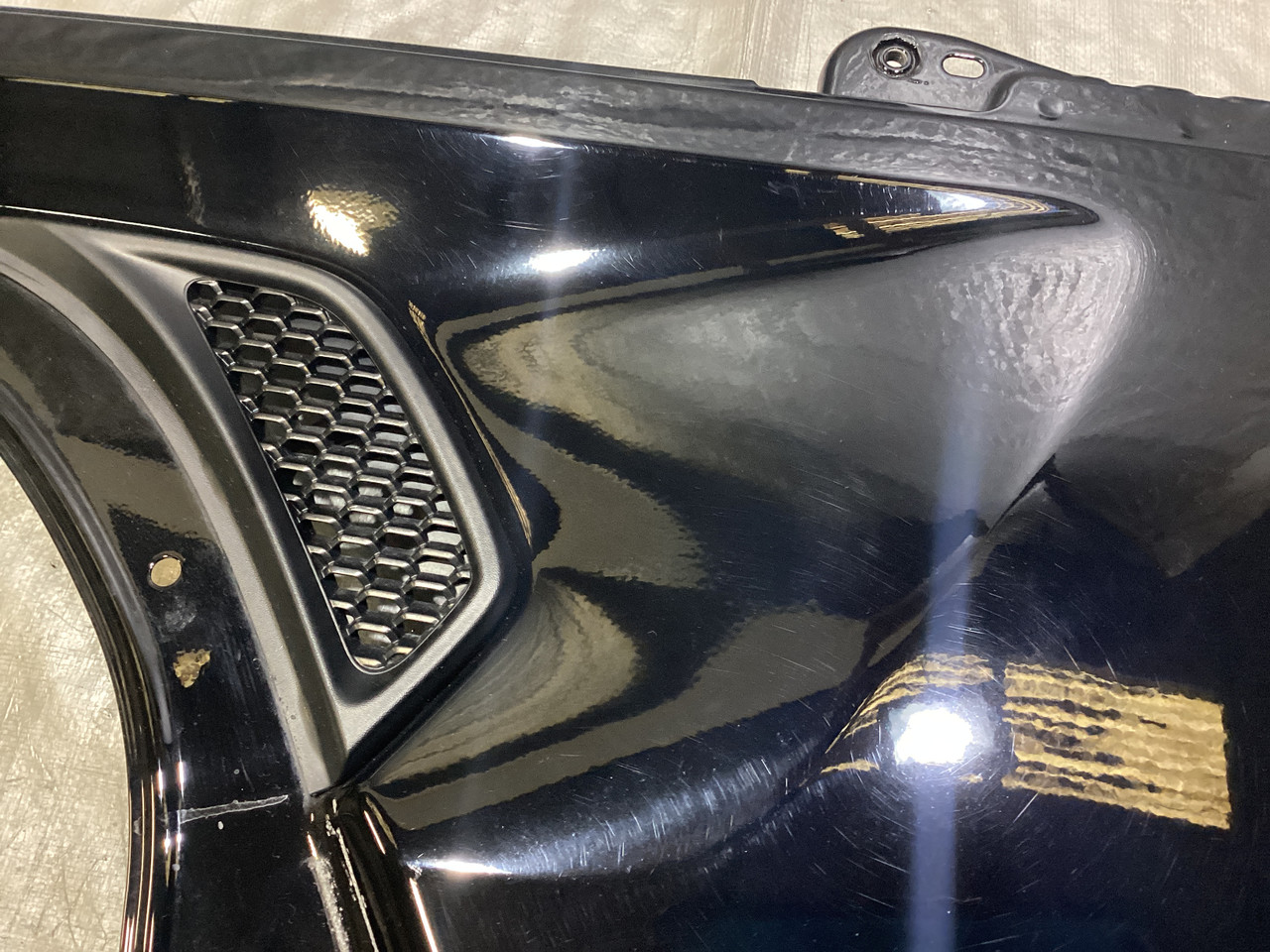 2018-2024 Jeep Wrangler JL Driver Front Fender Apron Panel / Black JL008