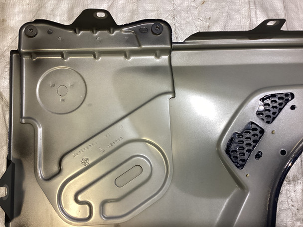 2018-2024 Jeep Wrangler JL Driver Front Fender Apron Panel / Black JL008