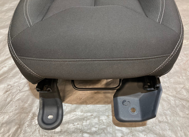 2013-2018 Jeep Wrangler JK Unlimited 4DR Sahara Passenger Front Seat / Black Cloth / JK011