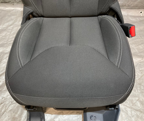 2013-2018 Jeep Wrangler JK Unlimited 4DR Sahara Passenger Front Seat / Black Cloth / JK011