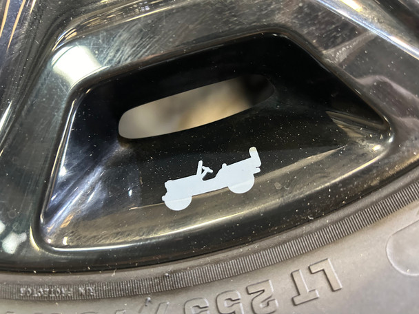 2007-2024 Jeep Wrangler Willy's 17" Gloss Black Wheels Rims w/ Tires / Set of 5 / JK012