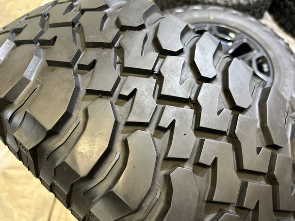 2007-2024 Jeep Wrangler Willy's 17" Gloss Black Wheels Rims w/ Tires / Set of 5 / JK012