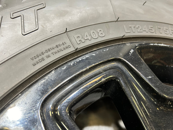 2007-2024 Jeep Wrangler Willy's 17" Gloss Black Wheels Rims w/ Tires / Set of 5 / JK012