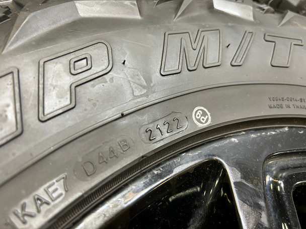 2007-2024 Jeep Wrangler Willy's 17" Gloss Black Wheels Rims w/ Tires / Set of 5 / JK012