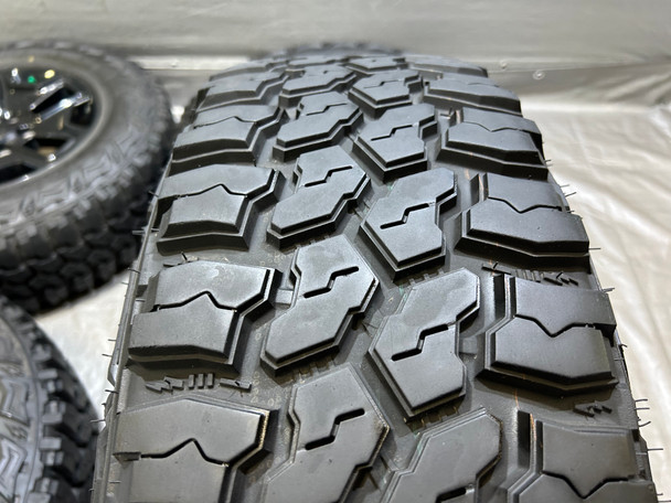 2007-2024 Jeep Wrangler Willy's 17" Gloss Black Wheels Rims w/ Tires / Set of 5 / JK012