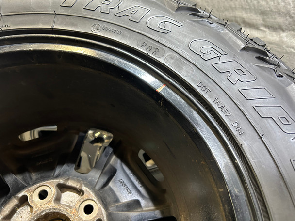 2007-2024 Jeep Wrangler Willy's 17" Gloss Black Wheels Rims w/ Tires / Set of 5 / JK012