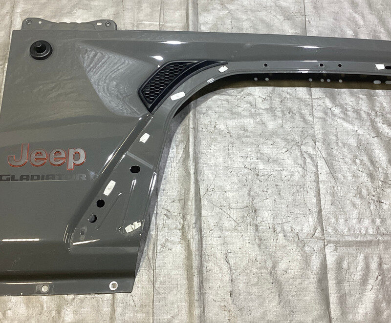 2018-2024 Jeep Wrangler JL / Gladiator JT Passenger Front Fender Apron Panel / Sting-Gray JT001