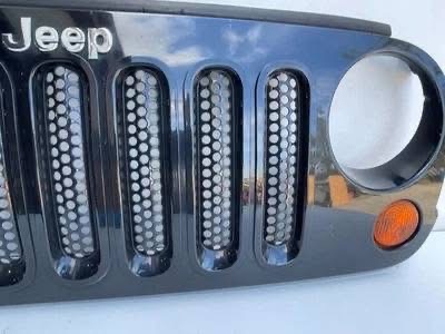 Jeep Wrangler JK Front Grille-Black