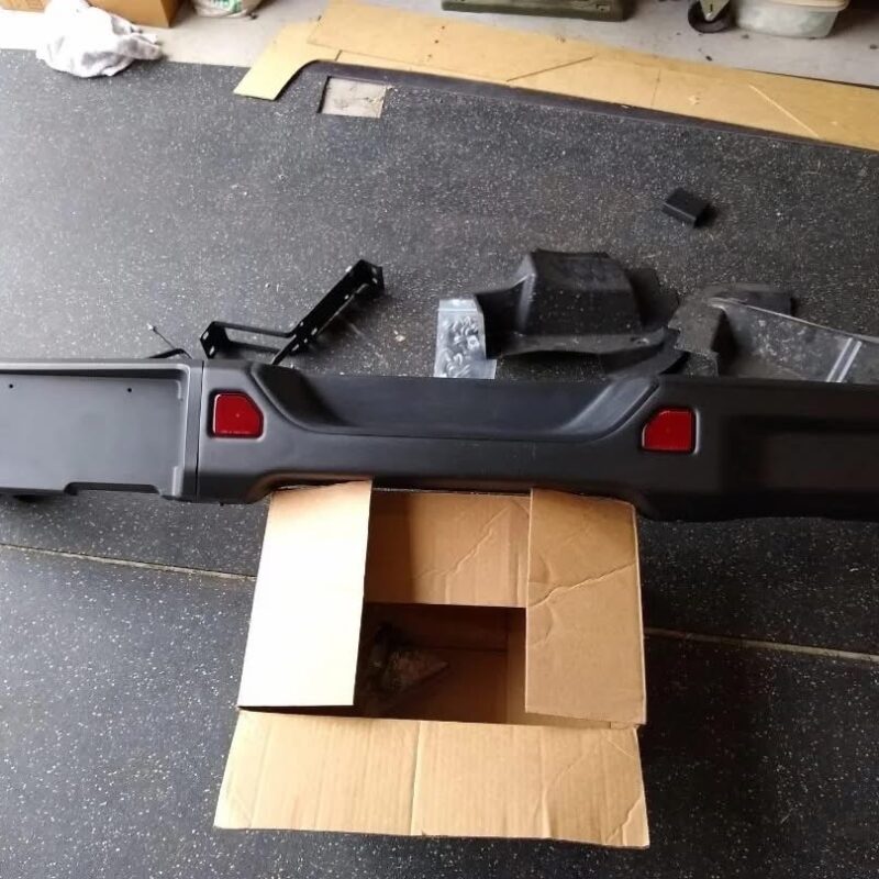 OEM Jeep Wrangler JL rear bumper