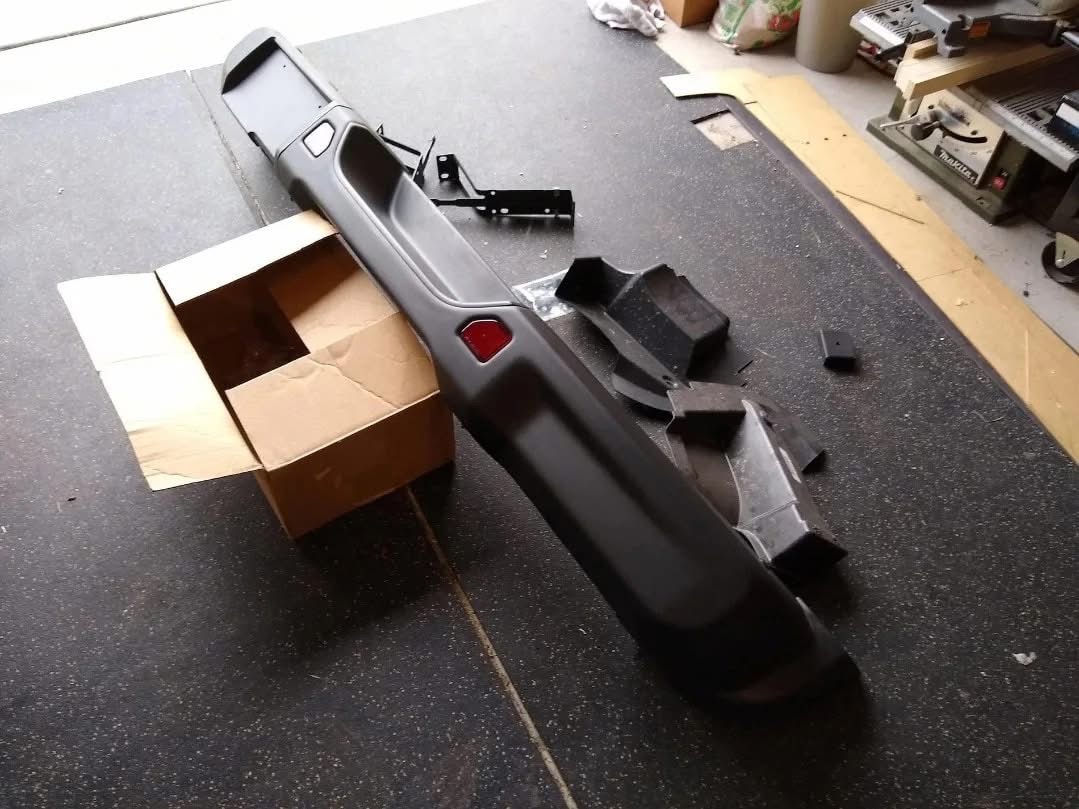OEM Jeep Wrangler JL rear bumper