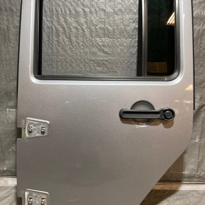 2011-2018 Jeep Wrangler JK Unlimited 4DR Driver Rear Door / Billet Silver Metallic JK010