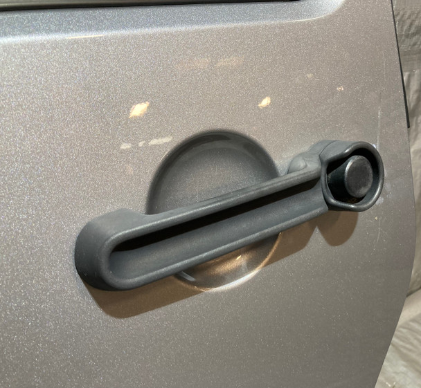 2011-2018 Jeep Wrangler JK Unlimited 4DR Driver Rear Door / Billet Silver Metallic JK010