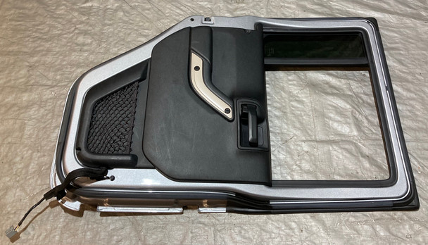 2011-2018 Jeep Wrangler JK Unlimited 4DR Driver Rear Door / Billet Silver Metallic JK010