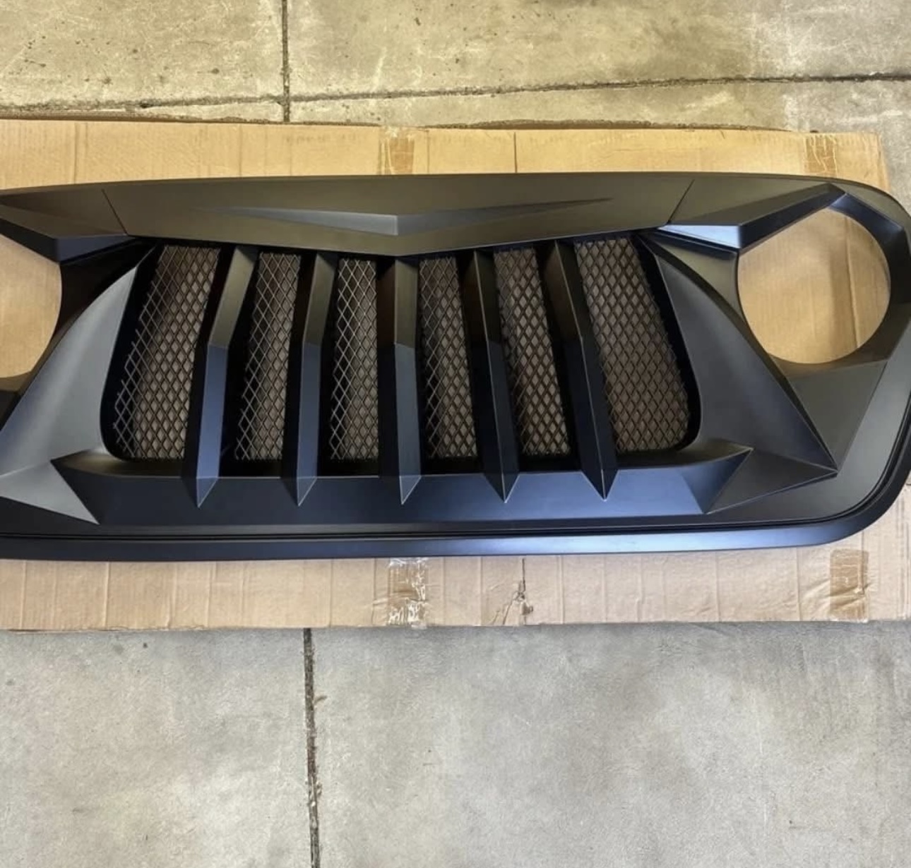 Jeep Wrangler JL Angry Grille