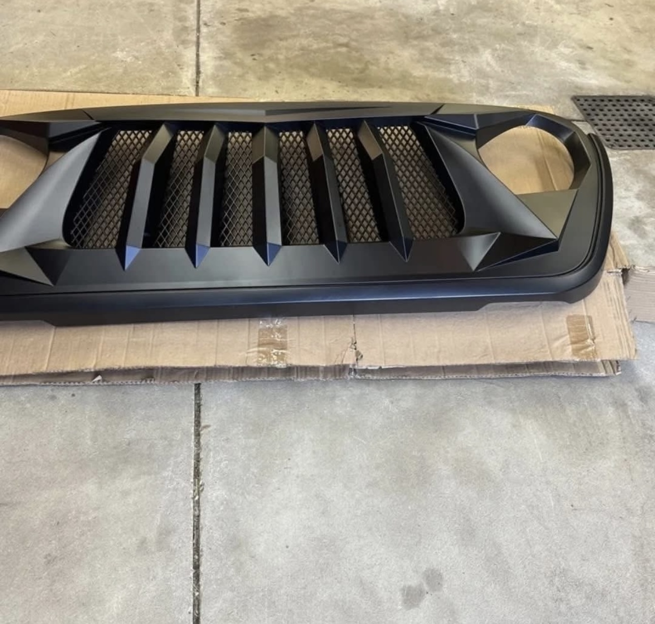 Jeep Wrangler JL Angry Grille