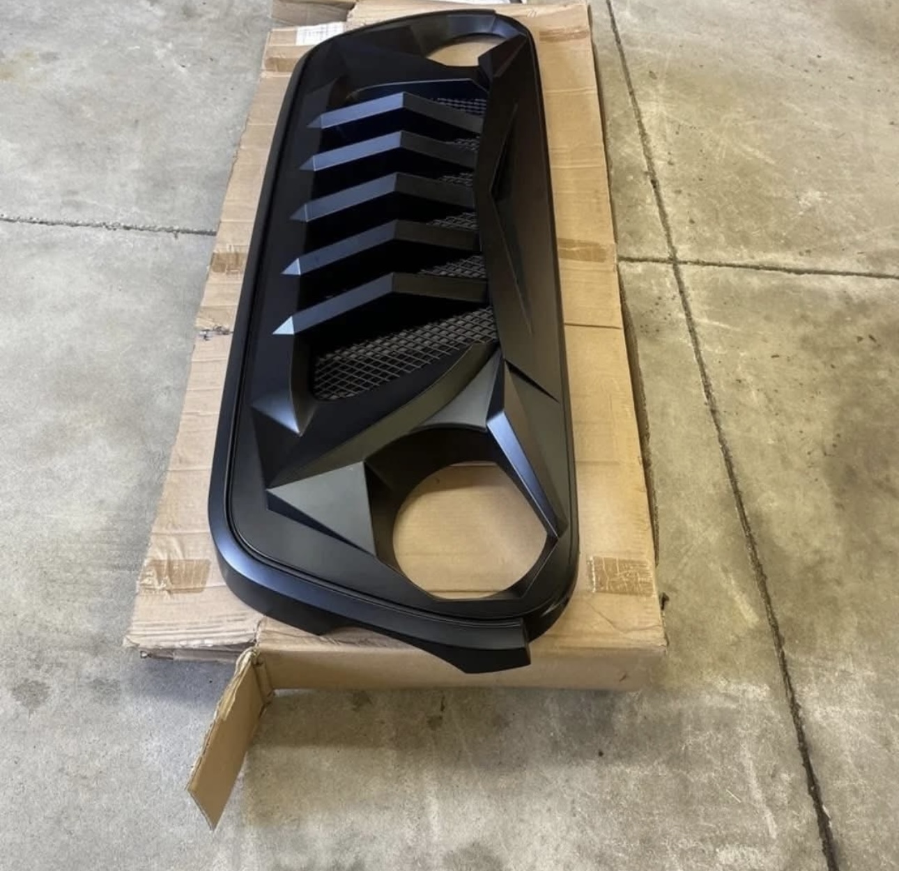 Jeep Wrangler JL Angry Grille