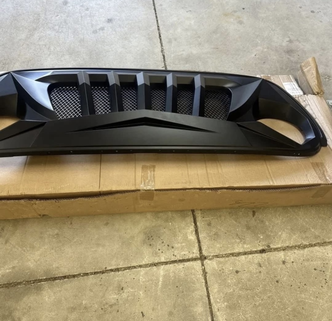 Jeep Wrangler JL Angry Grille