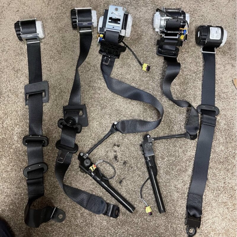 Jeep Wrangler JK Complete OEM Seat Belt Set