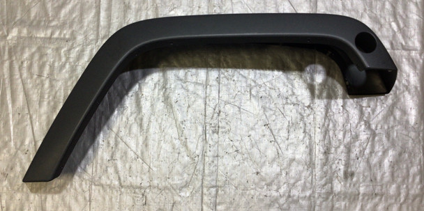 2007-2017 Jeep Wrangler JK Passenger Front Wheel Arch Flare / Textured Black / Black JK009