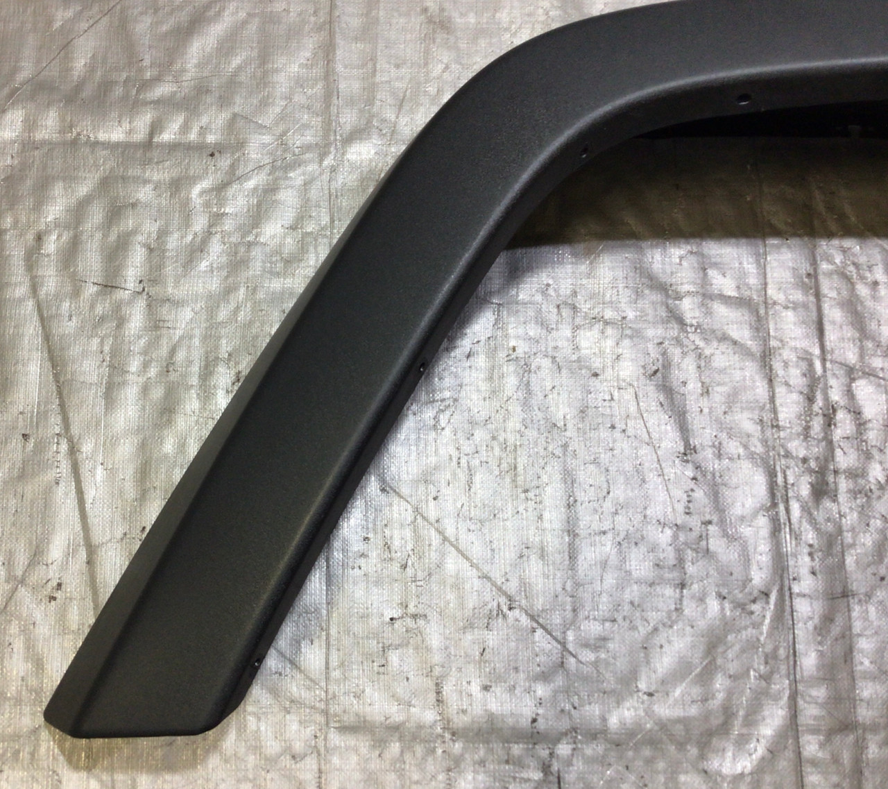 2007-2017 Jeep Wrangler JK Passenger Front Wheel Arch Flare / Textured Black / Black JK009