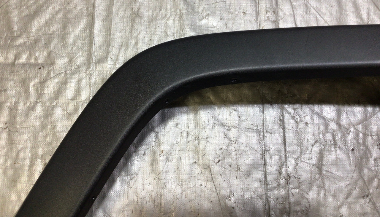 2007-2017 Jeep Wrangler JK Passenger Front Wheel Arch Flare / Textured Black / Black JK009