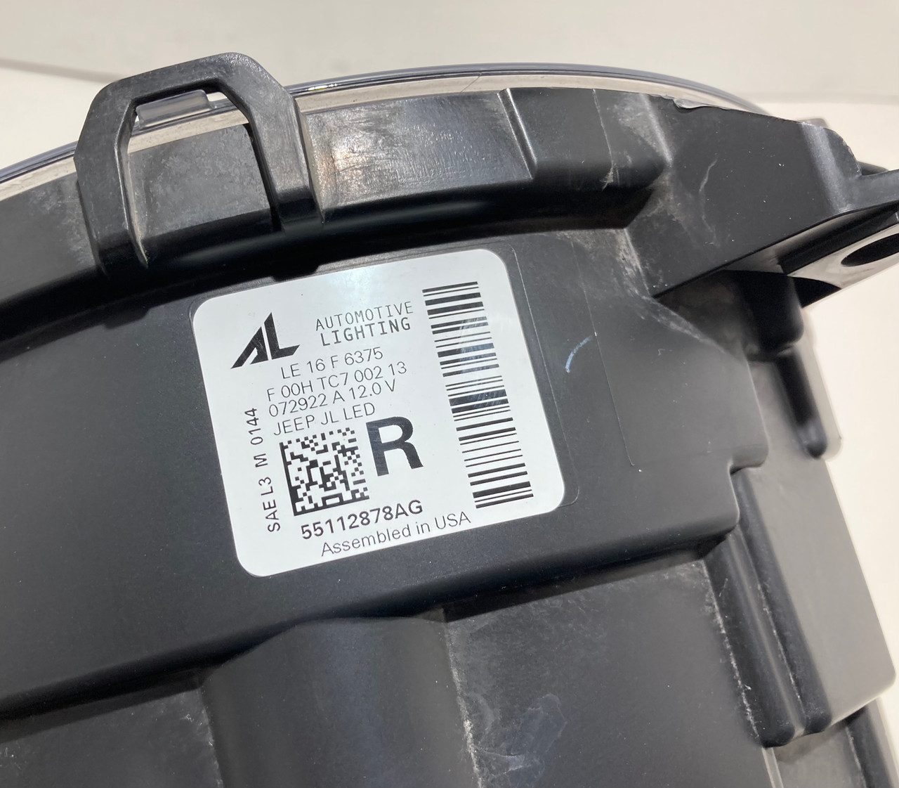 2018-2022 Jeep Wrangler JL Gladiator JT Passenger LED Headlight / JT001