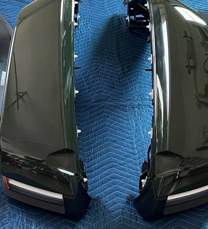 Wrangler JL Rubicon OEM Sarge Green Fender Flares (Front)