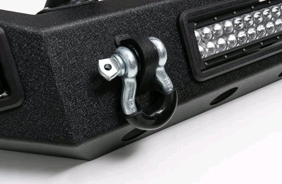 Jeep Wrangler JK Heavy-Duty Front Steel Bumper (2007–2018)