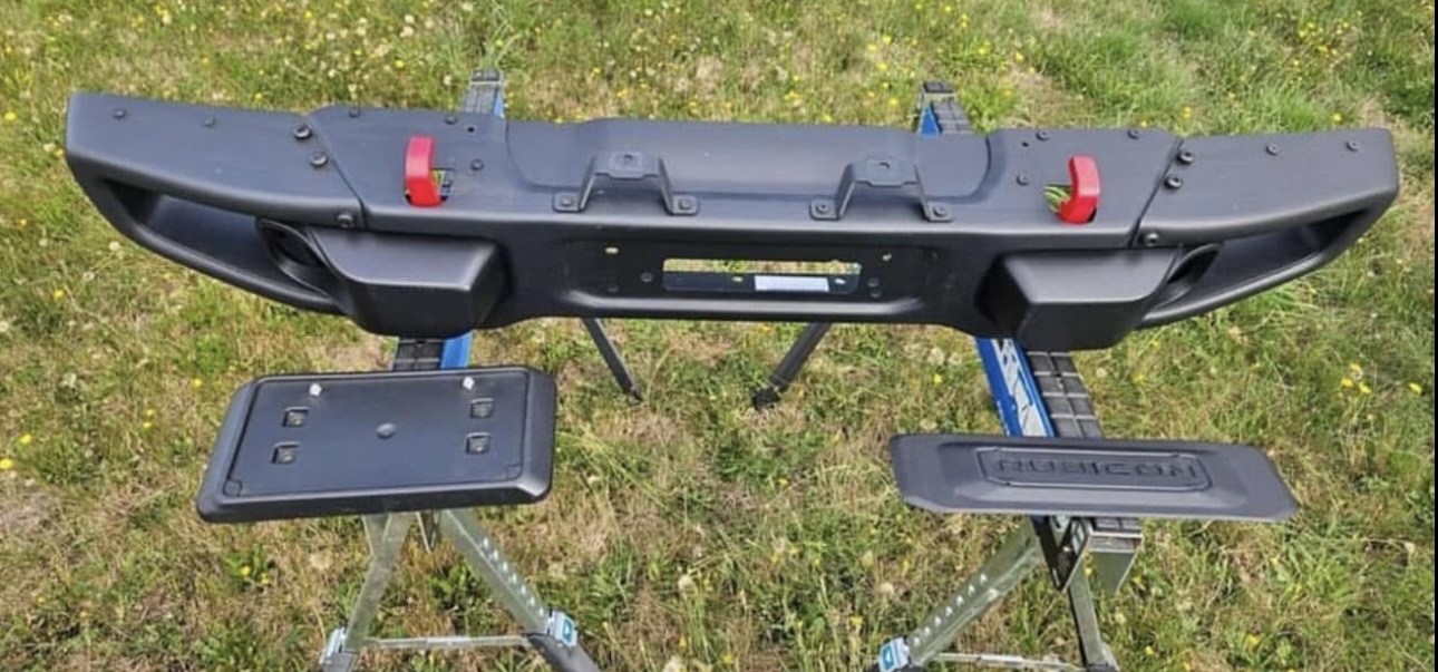 Jeep Wrangler JK JL-Style 3-Piece Front Bumper (2007–2018)